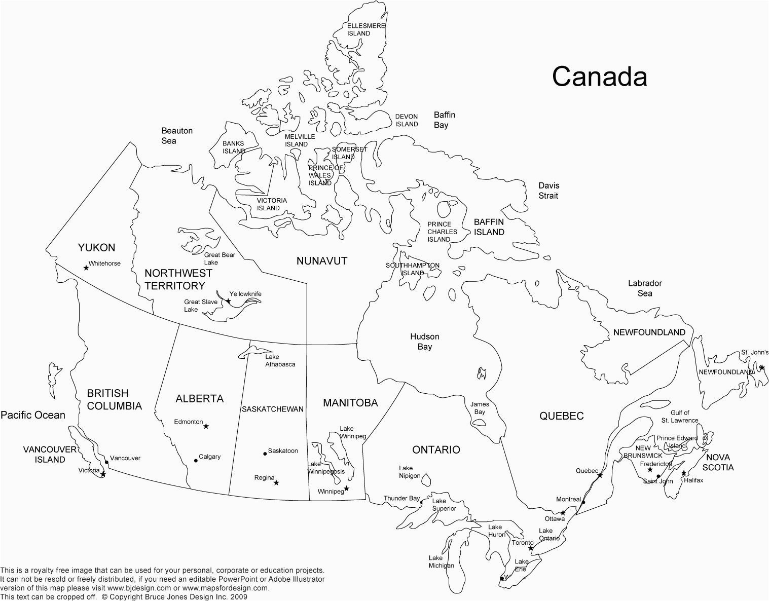 53 rigorous canada map quiz