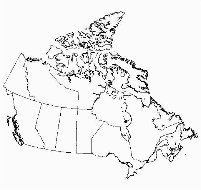 top 10 punto medio noticias canada map outline with provinces