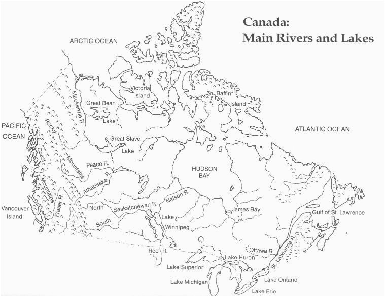 top 10 punto medio noticias canada s physical regions map blank