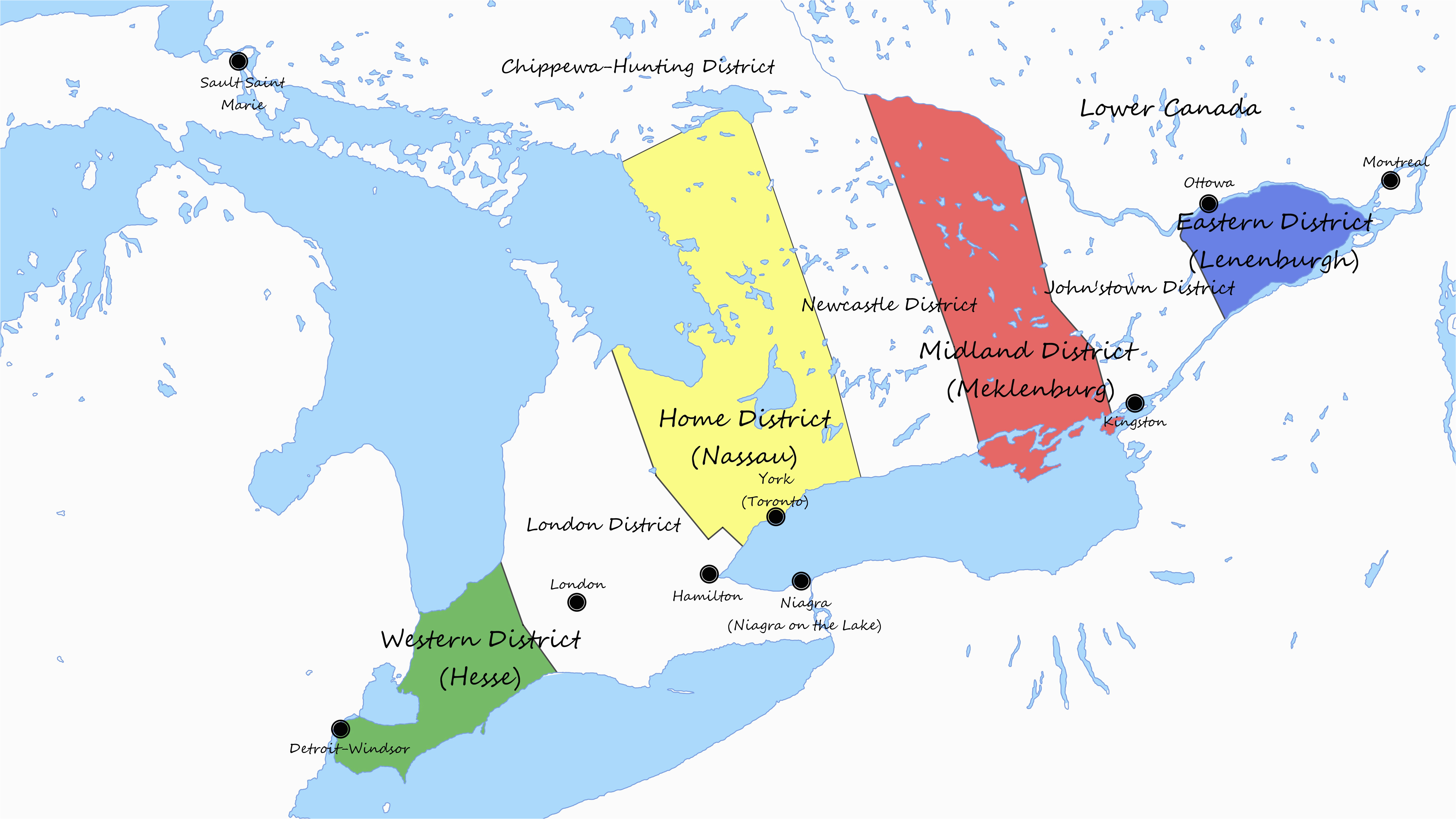 upper canada wikiwand