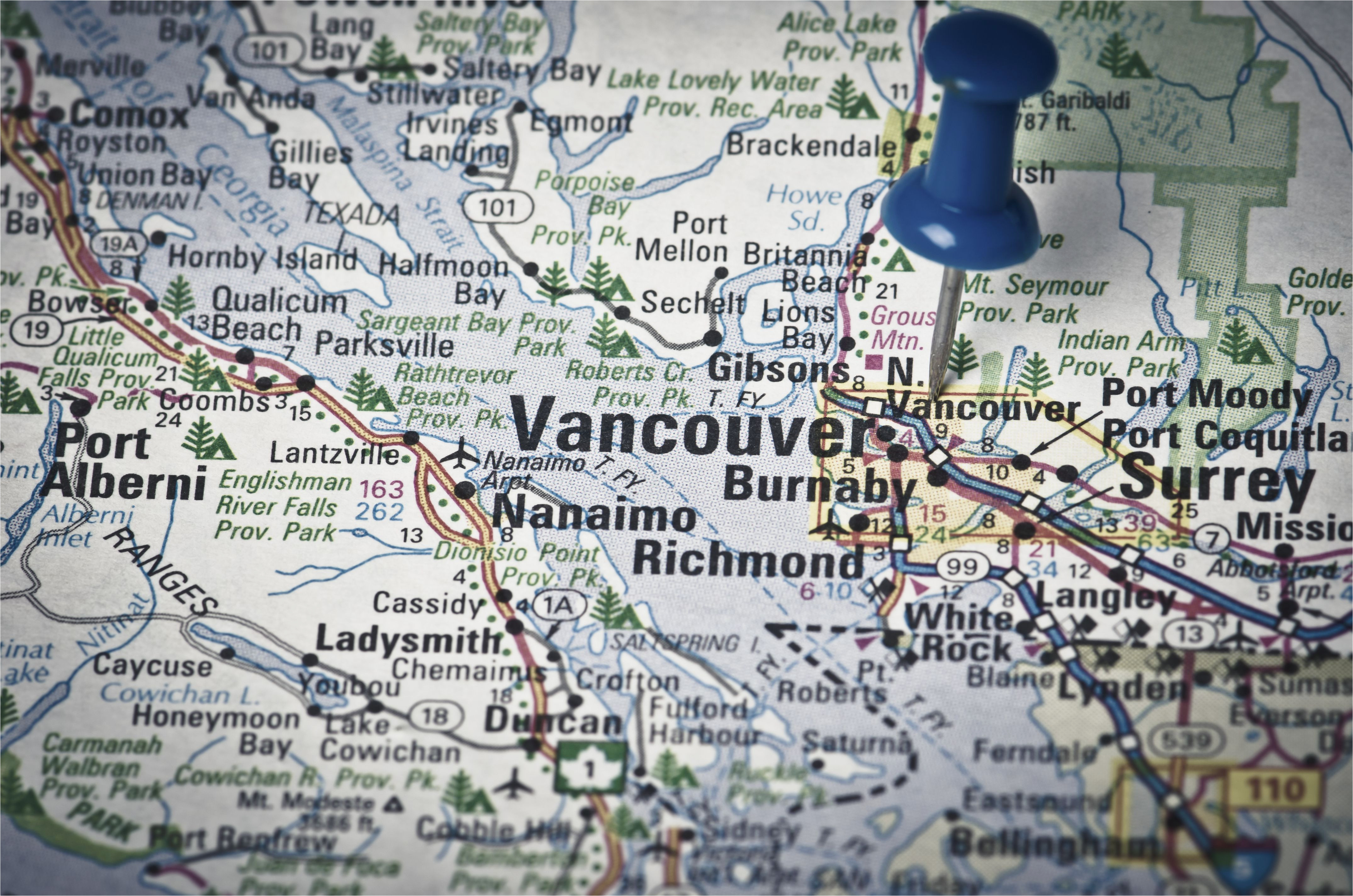 Vancouver Canada On World Map Vancouver Canada Location Map Of Vancouver Canada On World Map 