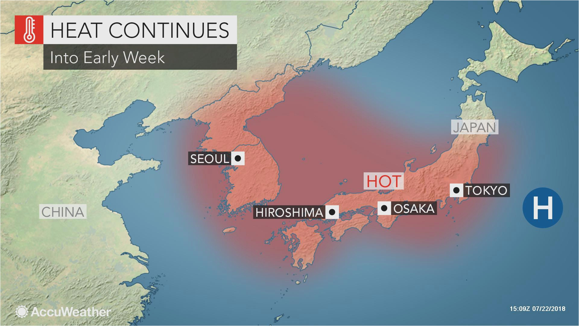 deadly heat wave to grip japan early this week