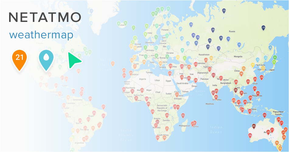 netatmo weathermap