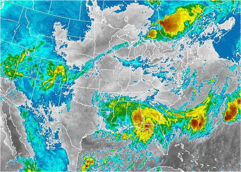 how to read symbols and colors on weather maps