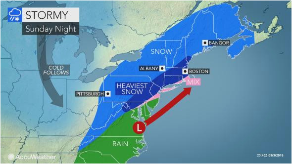 disruptive northeastern us snowstorm to continue into monday