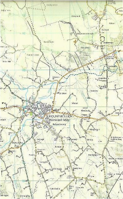 Where Is Laois In Ireland Map Ordnance Survey Discovery Series Maps Co Laois Queen S Co Of Where Is Laois In Ireland Map 