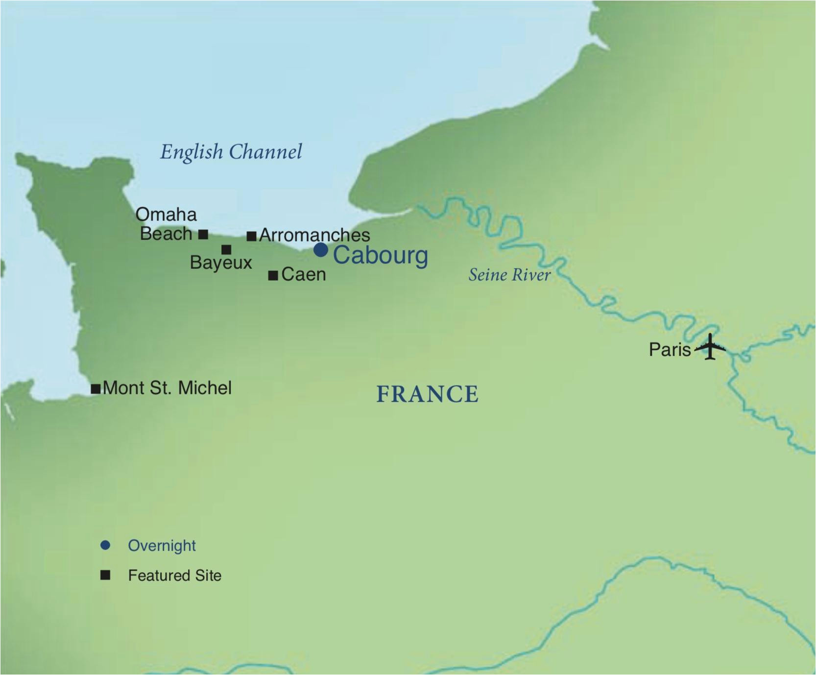 where-is-normandy-in-france-map