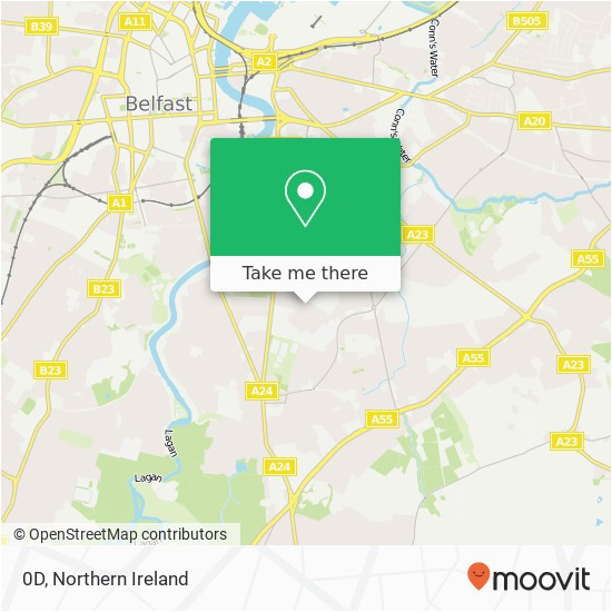 how to get to 0d in belfast by bus moovit