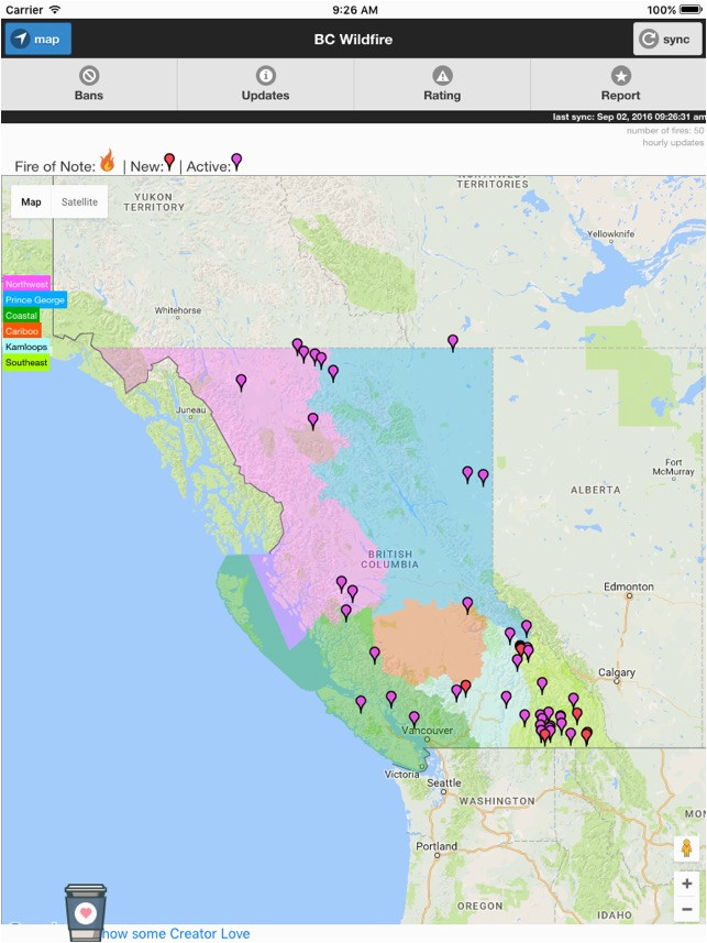 bc wildfire on the app store