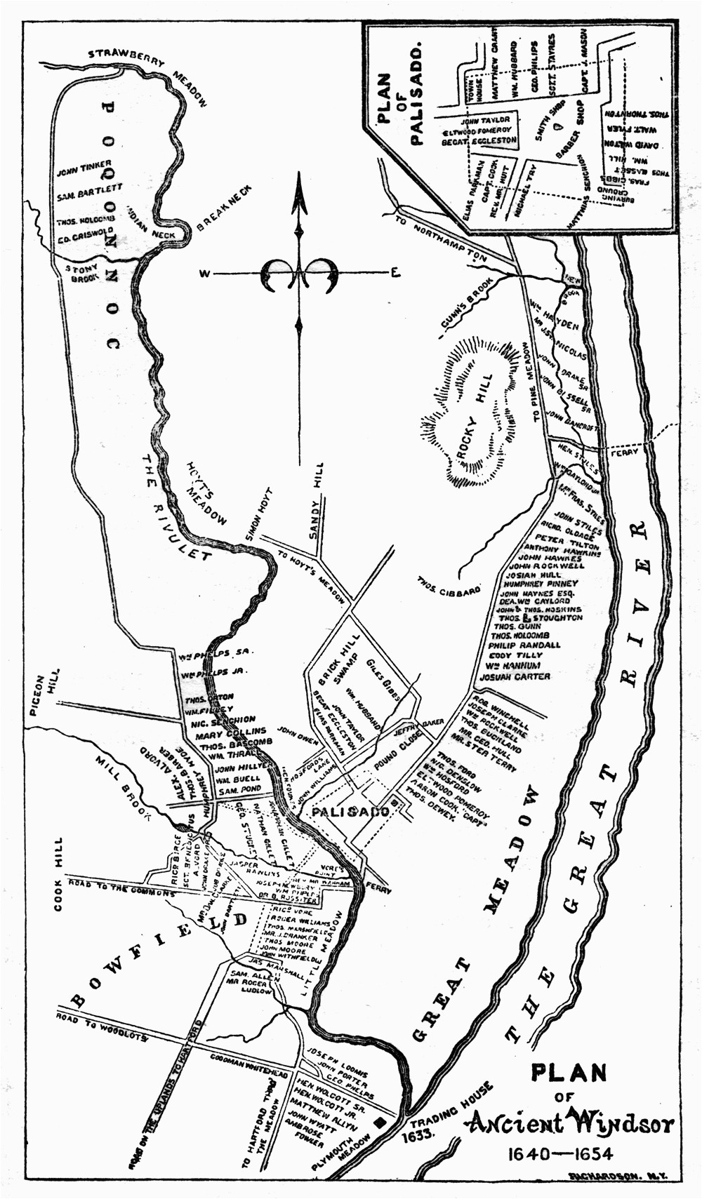 Windsor On Map Of Canada File Map Windsor Connecticut 1654 Jpg Wikimedia Commons