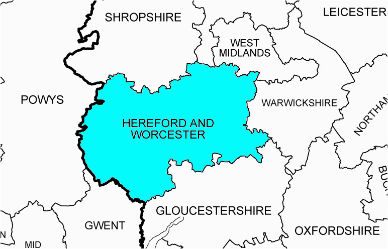 hereford and worcester uk where my great grandfather bowcott was