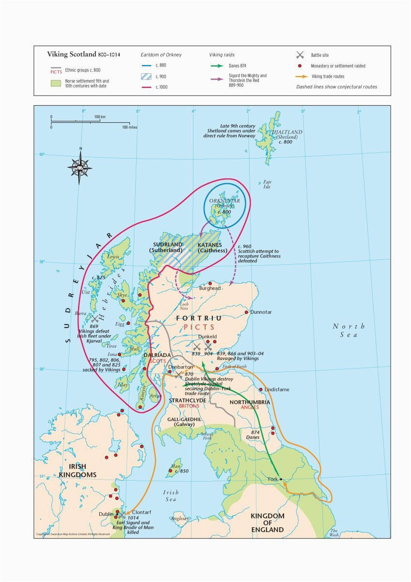 map of viking scotland 800 1014 scottish maps and resources