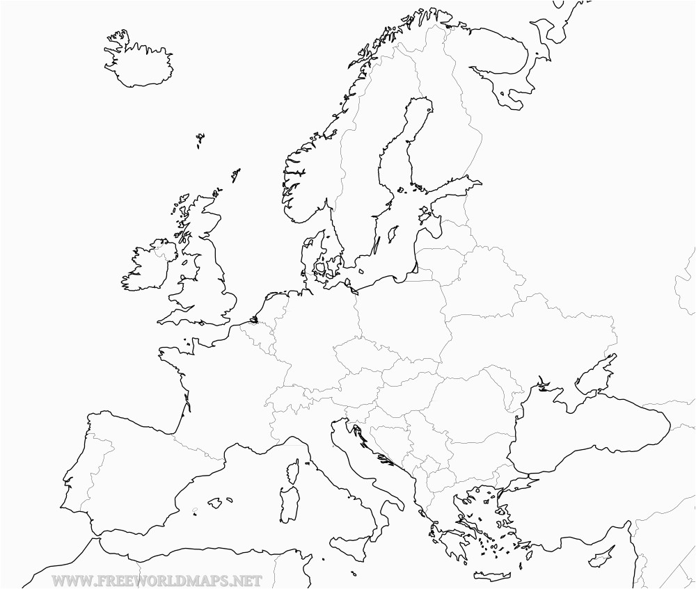 europe without labels accurate maps