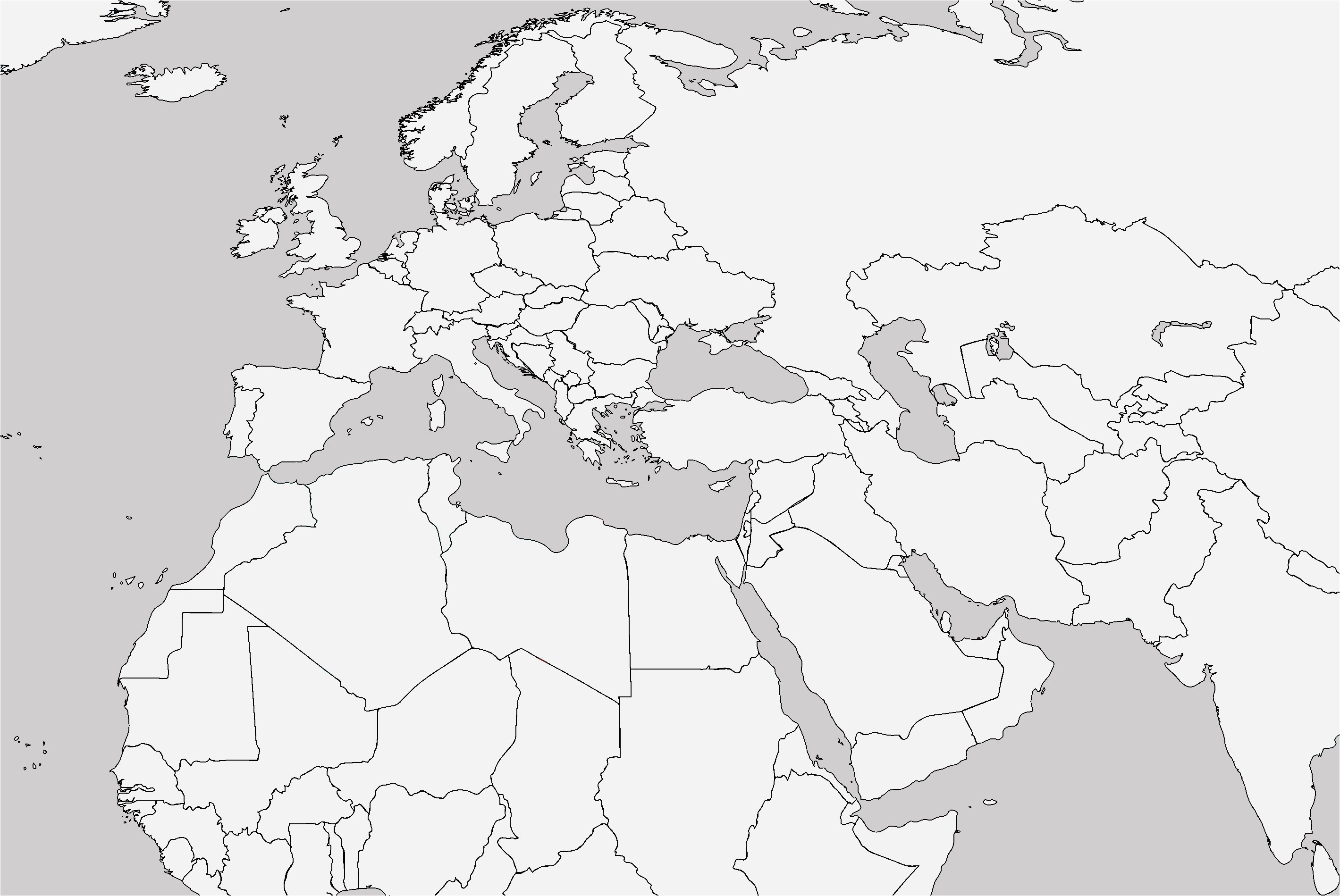 asia and europe map outline countries and capitals quiz