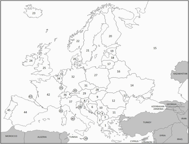europe world maps
