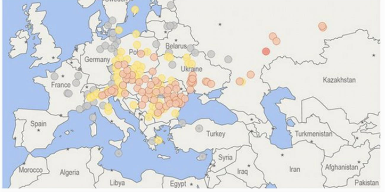 inverse daily mysterious radioactive cloud over europe