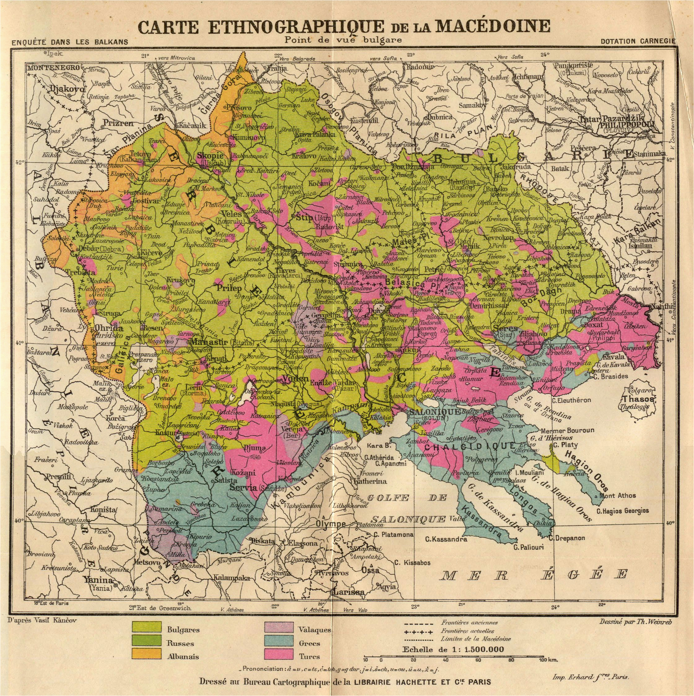 bulgarian version of ethnographic macedonia 1914 maps