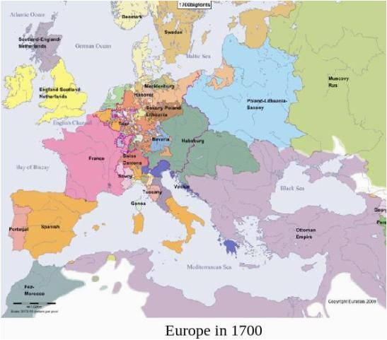map of europe 1700 the world historical maps map ap