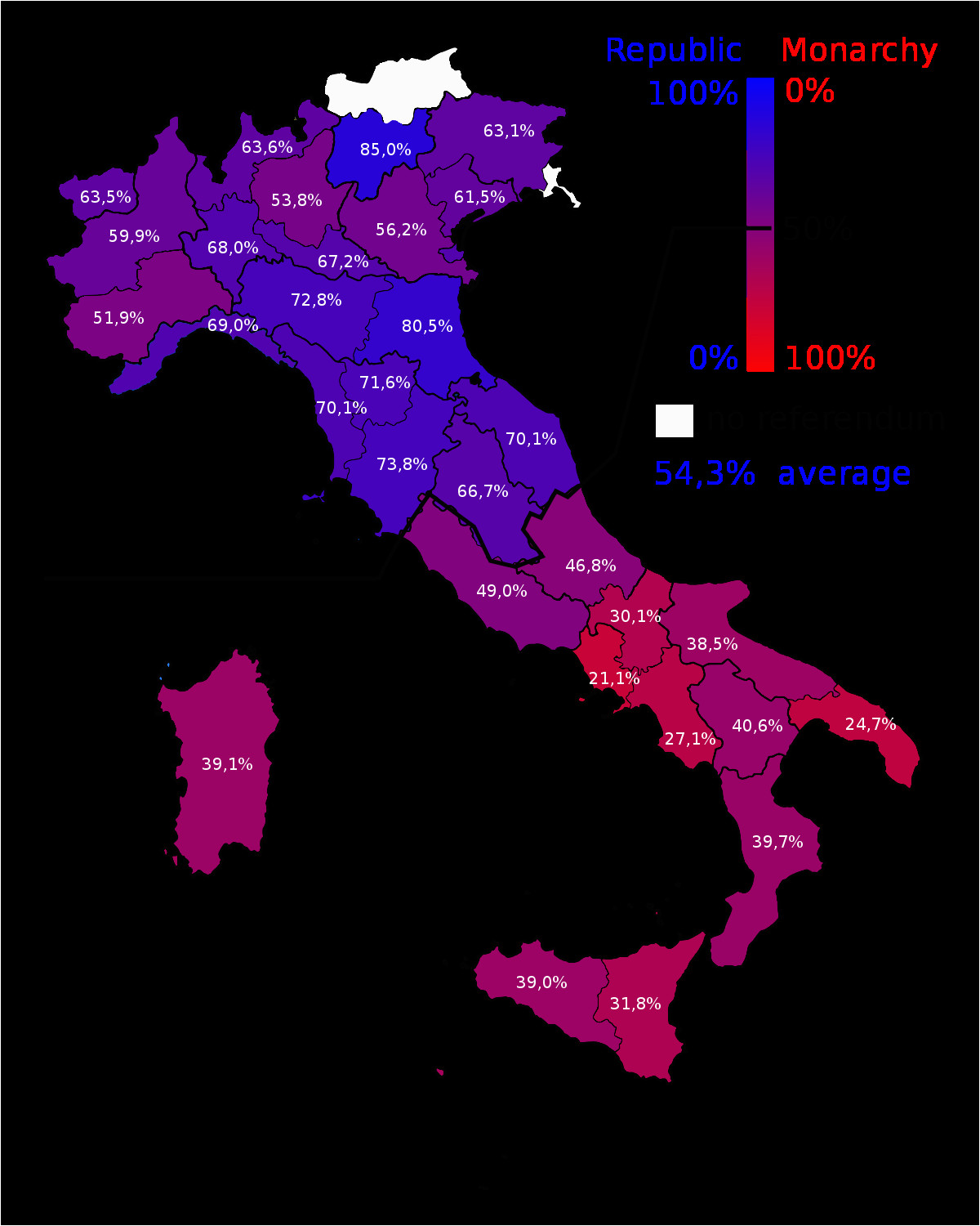 the 1946 referendum on whether italy should remain a
