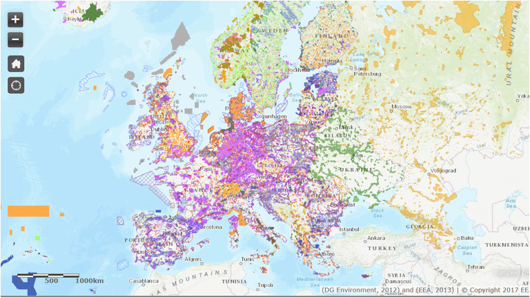 european protected sites european environment agency