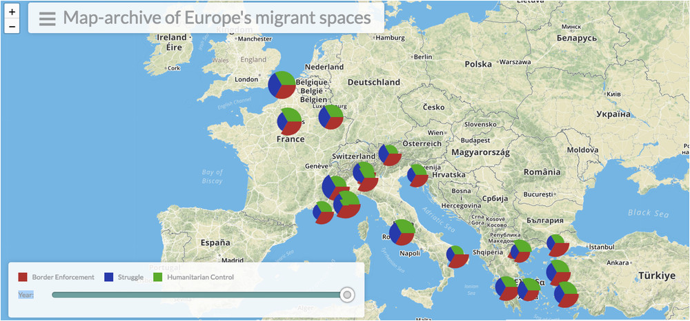 migration new map of europe reveals real frontiers for refugees