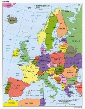 map of europe picture of benidorm costa blanca tripadvisor