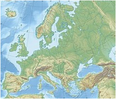europe physical features map climatejourney org