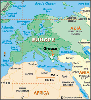 69 comprehensible map of greece in world map