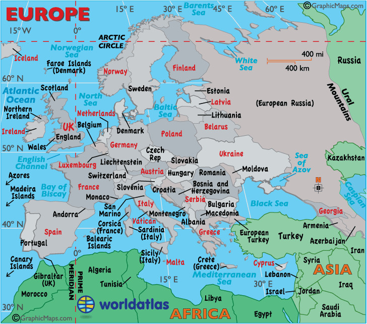 europe map map of europe facts geography history of