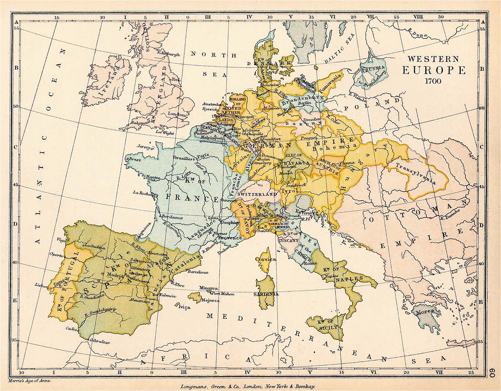 map of 16th century europe        <h3 class=