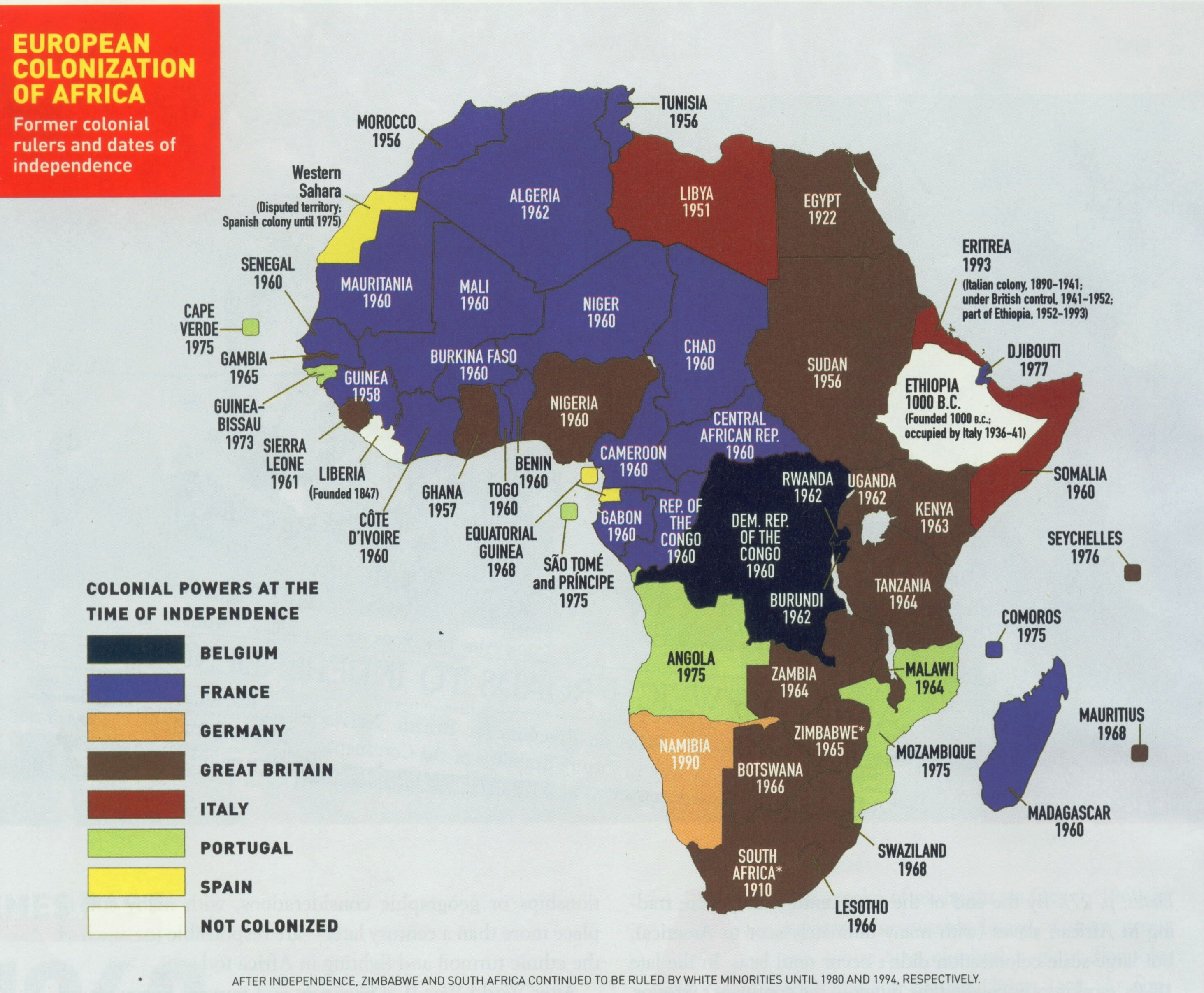 european colonization of africa the 1st 1nes history