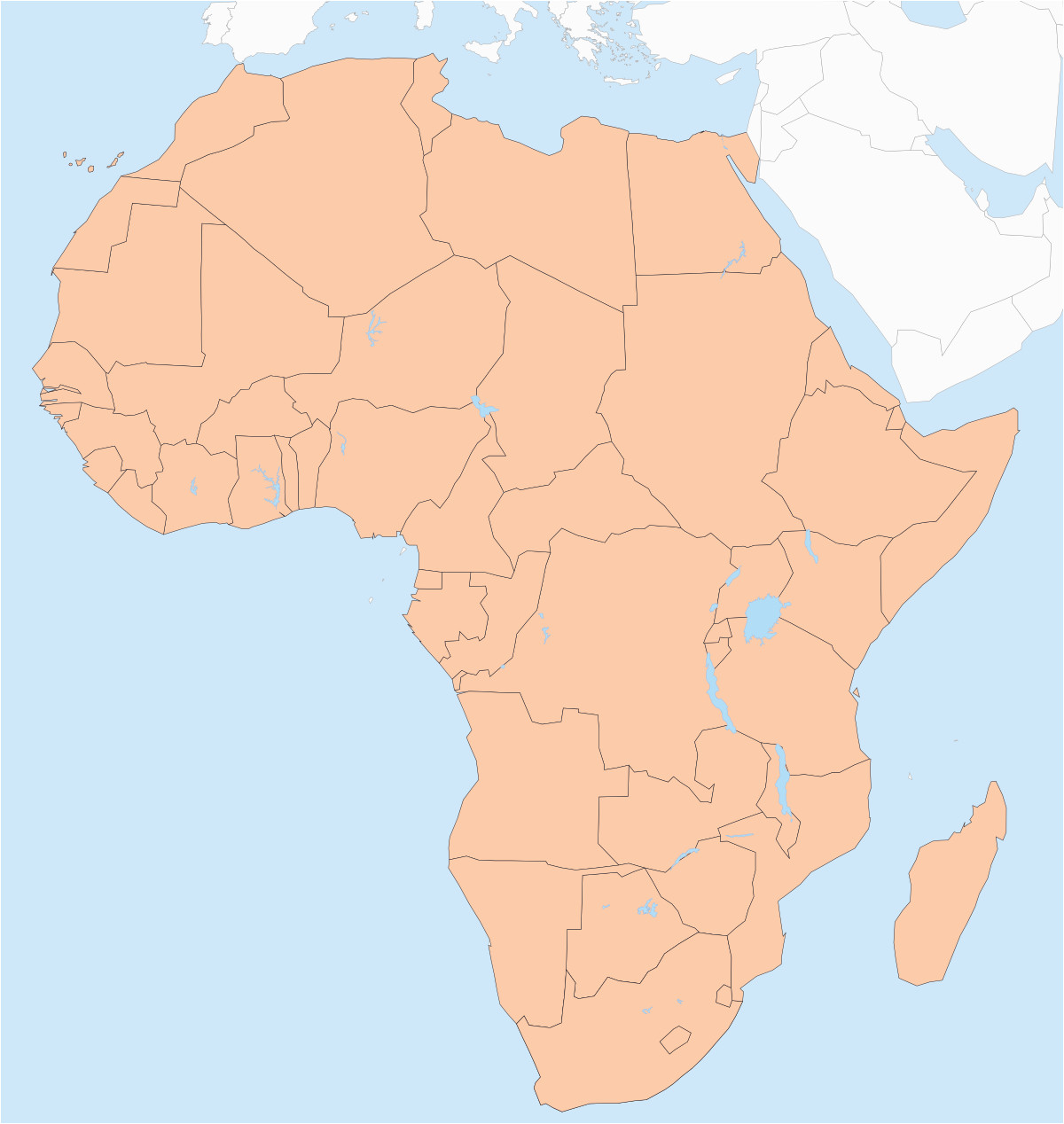 map of africa with labels jackenjuul