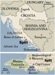 sailed in this area when it was still yugoslavia split