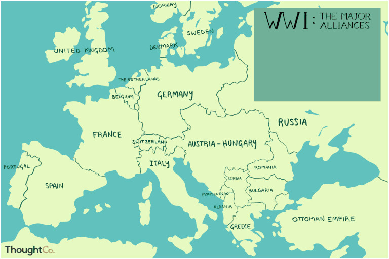 the major alliances of world war i