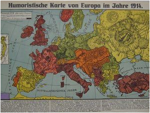 the octopuses of war ww1 propaganda maps in pictures