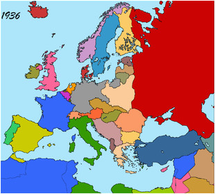 Map Of Europe 1950 | secretmuseum