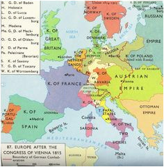 congress vienna europe map after