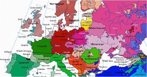 linguistic map of europe from 1914 handbooking