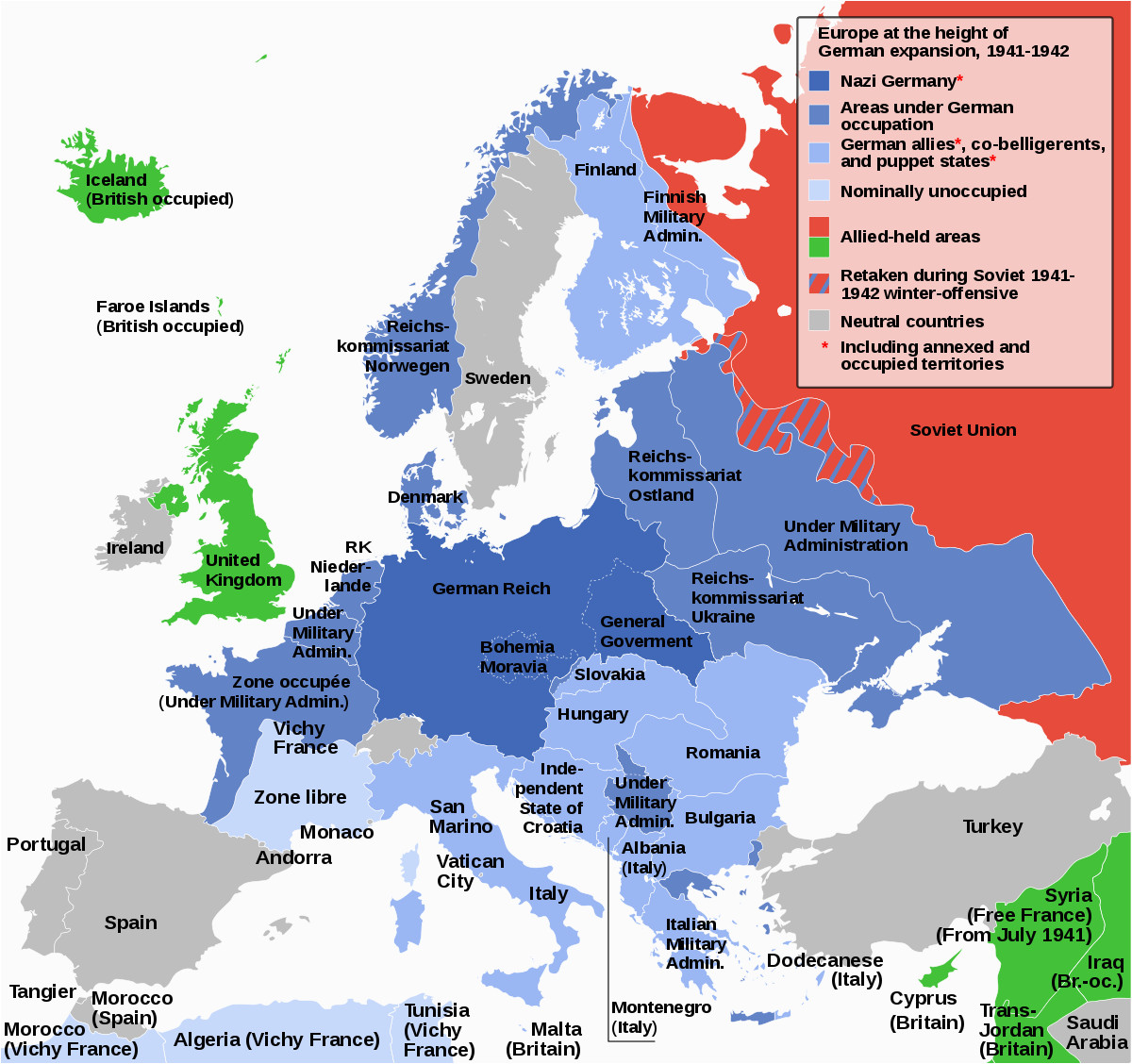 german occupied europe wikipedia world war ii world