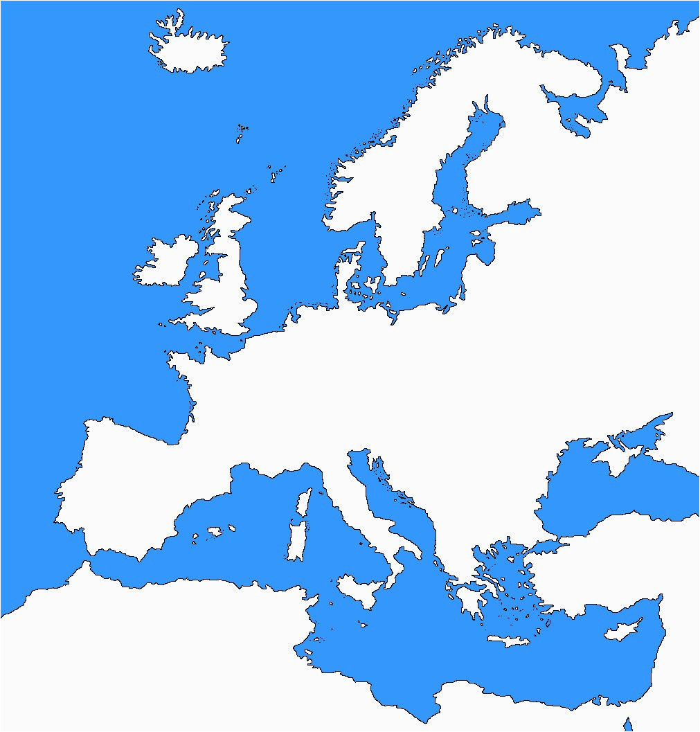 Map Of Europe Not Labeled | secretmuseum