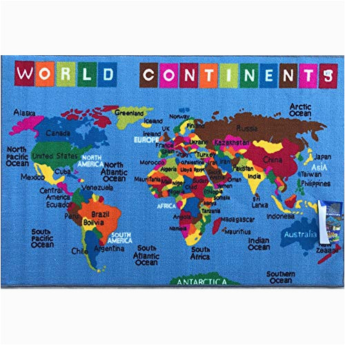continent map amazon com