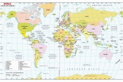34 scrupulous world map with coordinates pdf