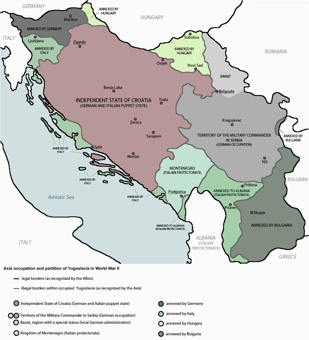 yugoslavia ww2 slavic serbian culture map historical