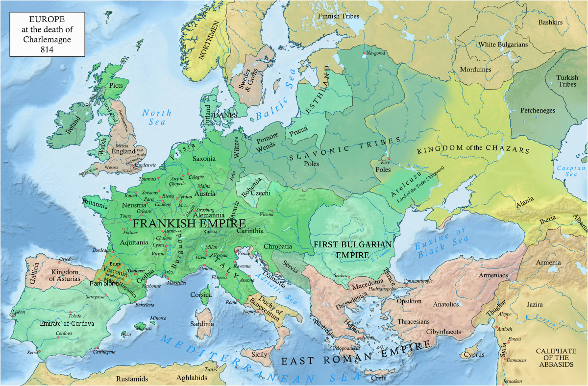 Map Of Feudal Europe | secretmuseum