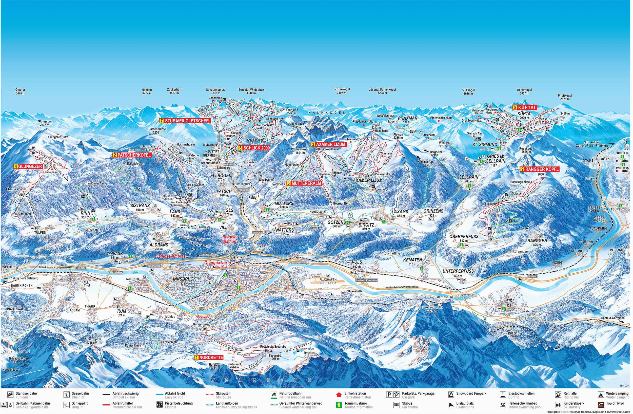 innsbruck ski resorts innsbruck austria review olympia