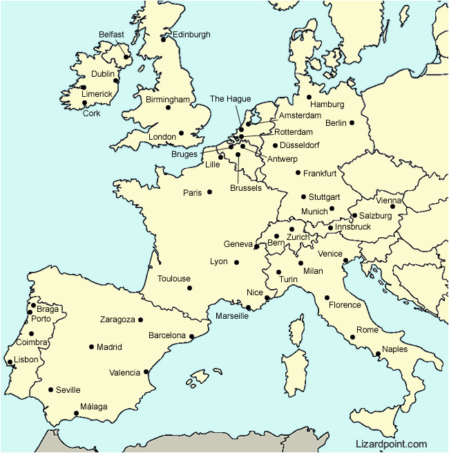 explicit western europe geography the map of western europe