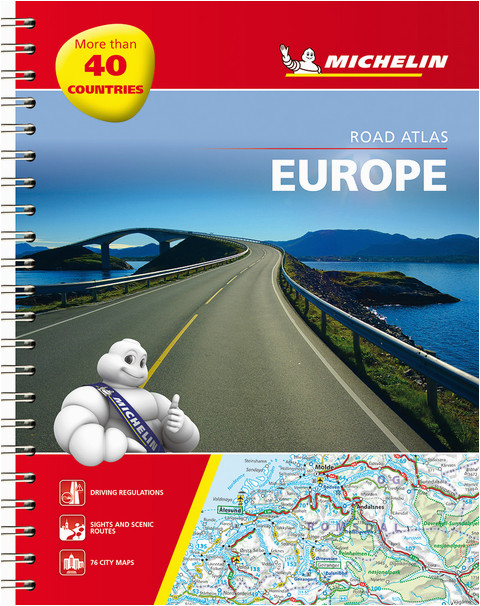 michelin road atlas europe