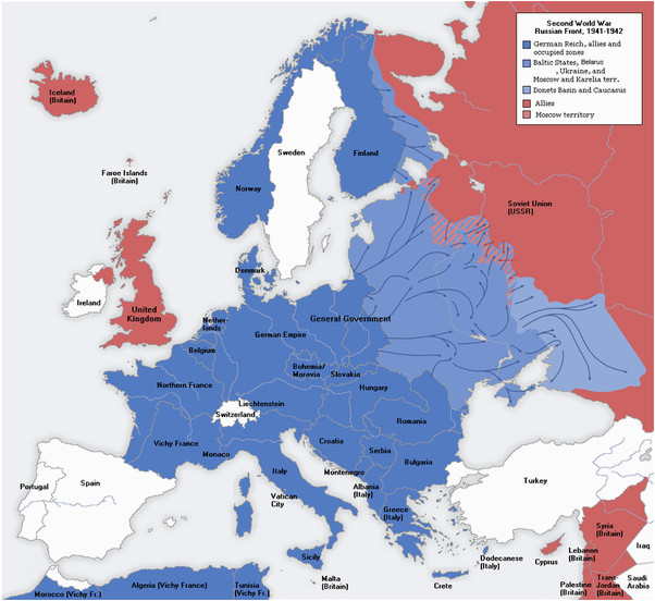 who came closest to conquering europe hitler napoleon or