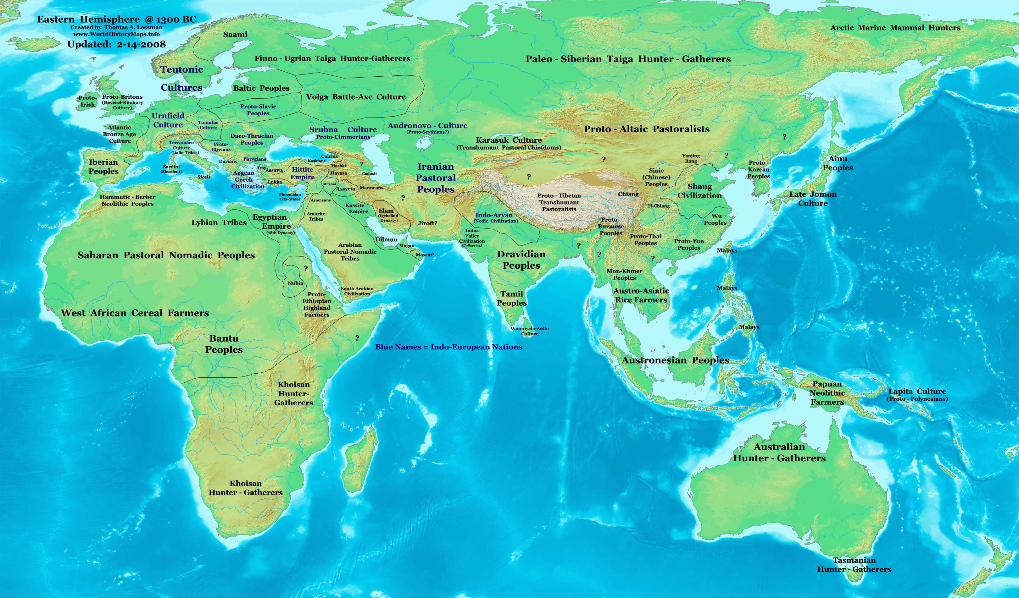 world history maps by thomas lessman