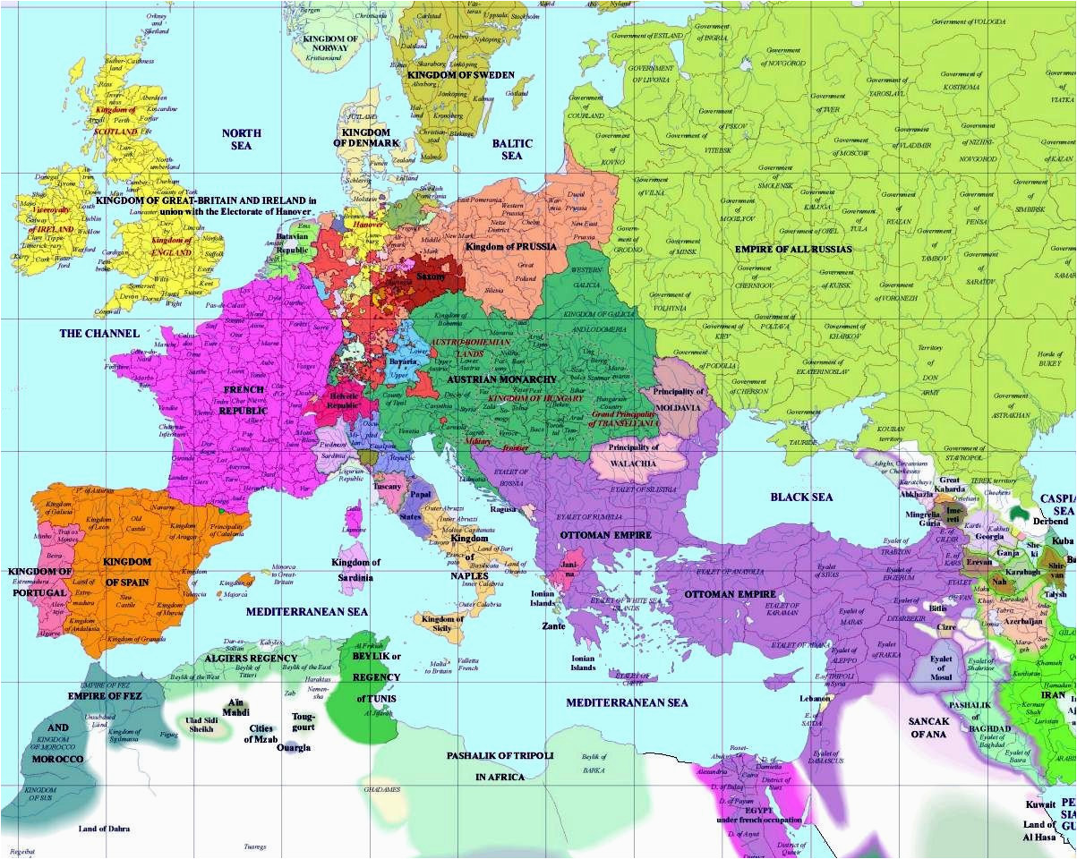 european history map 1800 ad historical maps europe map
